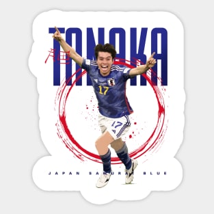 Ao Tanaka Japan Soccer Sticker